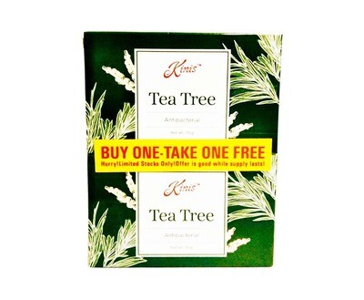 Kinis Tea Tree Antibacterial Soap (2 Packs x 135)