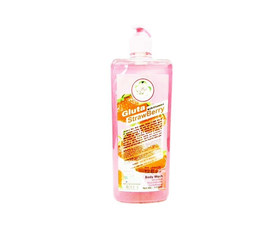 Light Skin Gluta Strawberry with Vitamin E Body Wash 1000mL