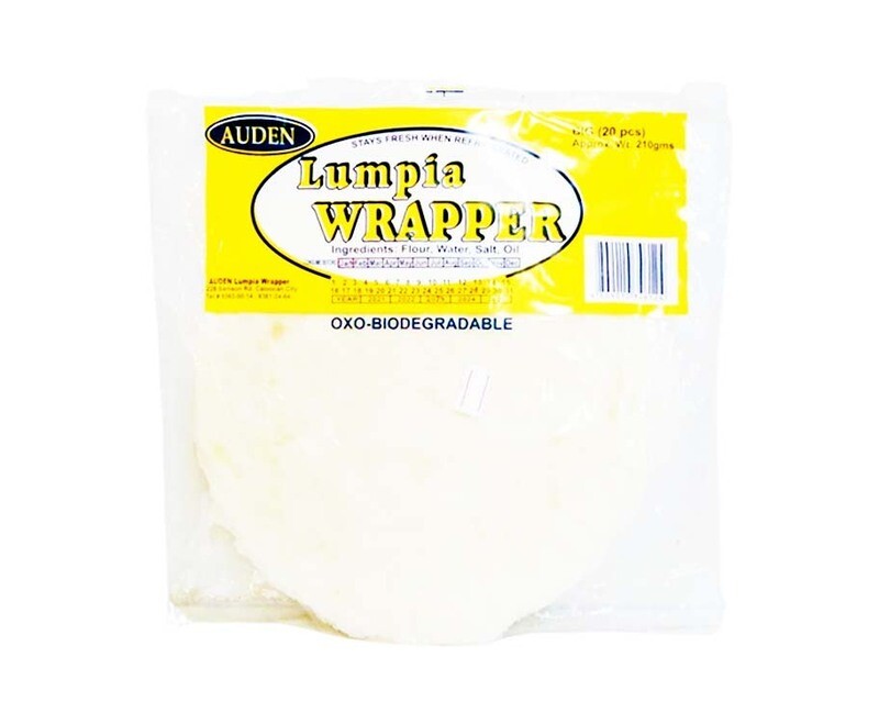 Auden Lumpia Wrapper Big 20 Pieces 210g