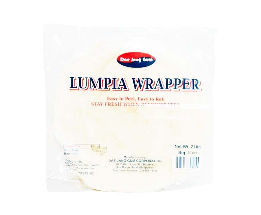 Dae Jang Gum Lumpia Wrapper Big 20 Pieces 210g