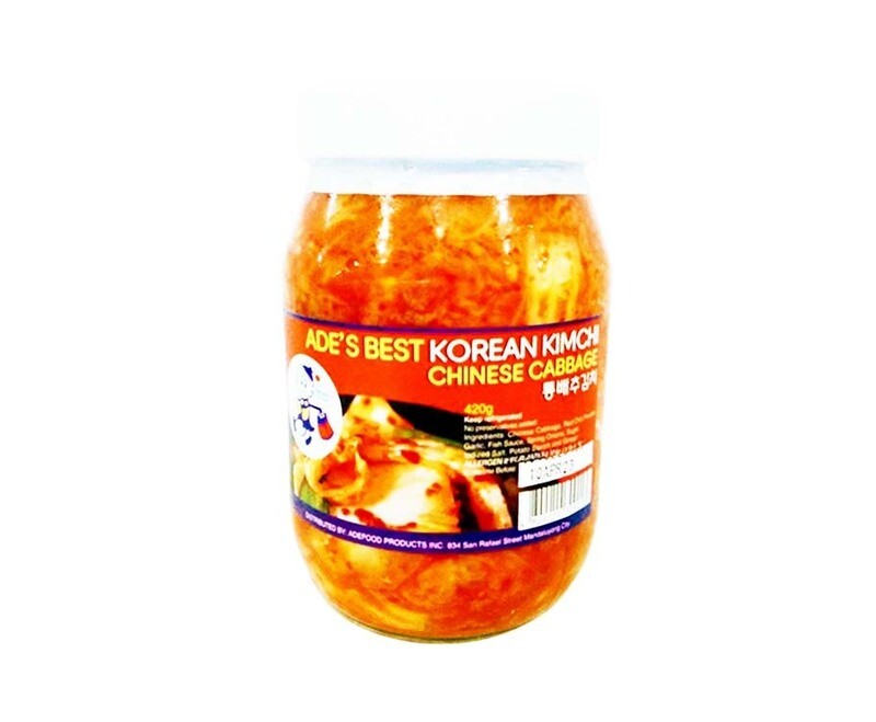 Ade&#39;s Best Korean Kimchi Chinese Cabbage 420g