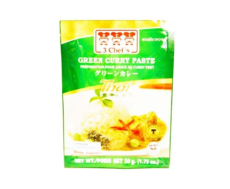 3 Chef&#39;s Green Curry Paste 50g