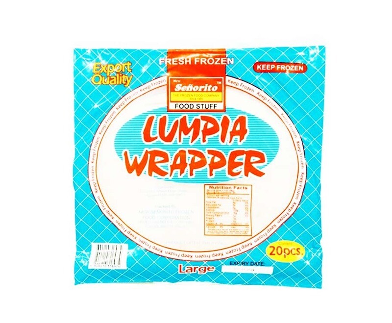 Señorito Lumpia Wrapper Large 20 Pieces