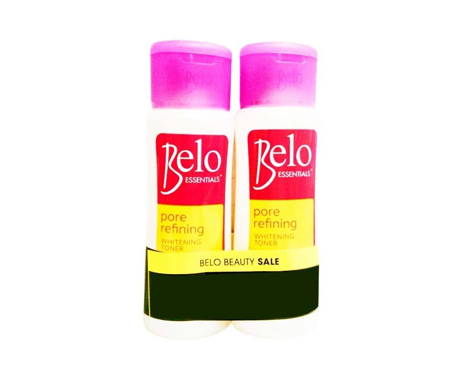 Belo Essentials Pore Refining Whitening Toner (2 Packs x 100mL)
