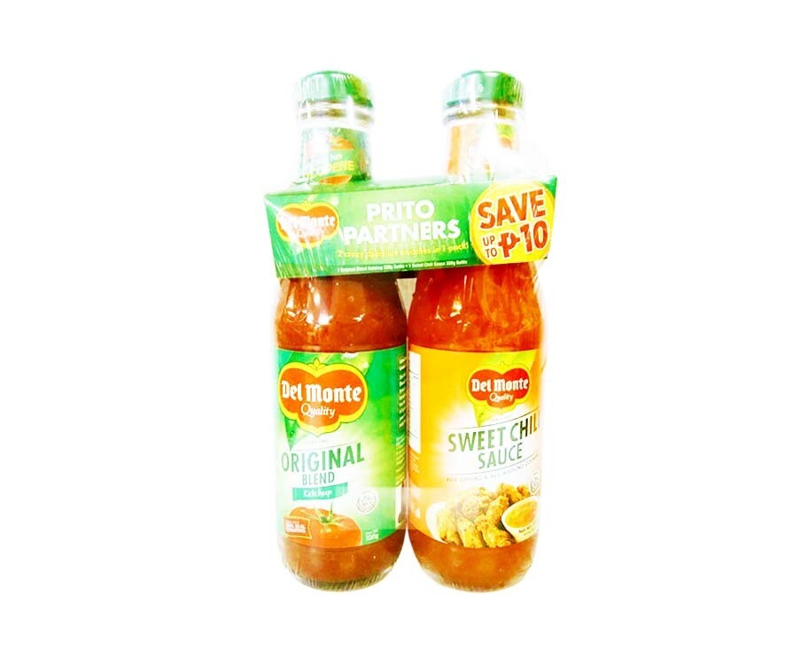 Del Monte Original Blend Ketchup 320g + Del Monte Sweet Chili Sauce 330g