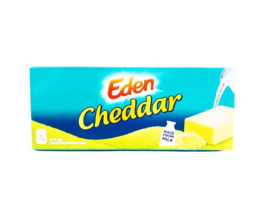 Eden Cheddar Cheese Processed Filled Cheddar Cheese Spread 430g