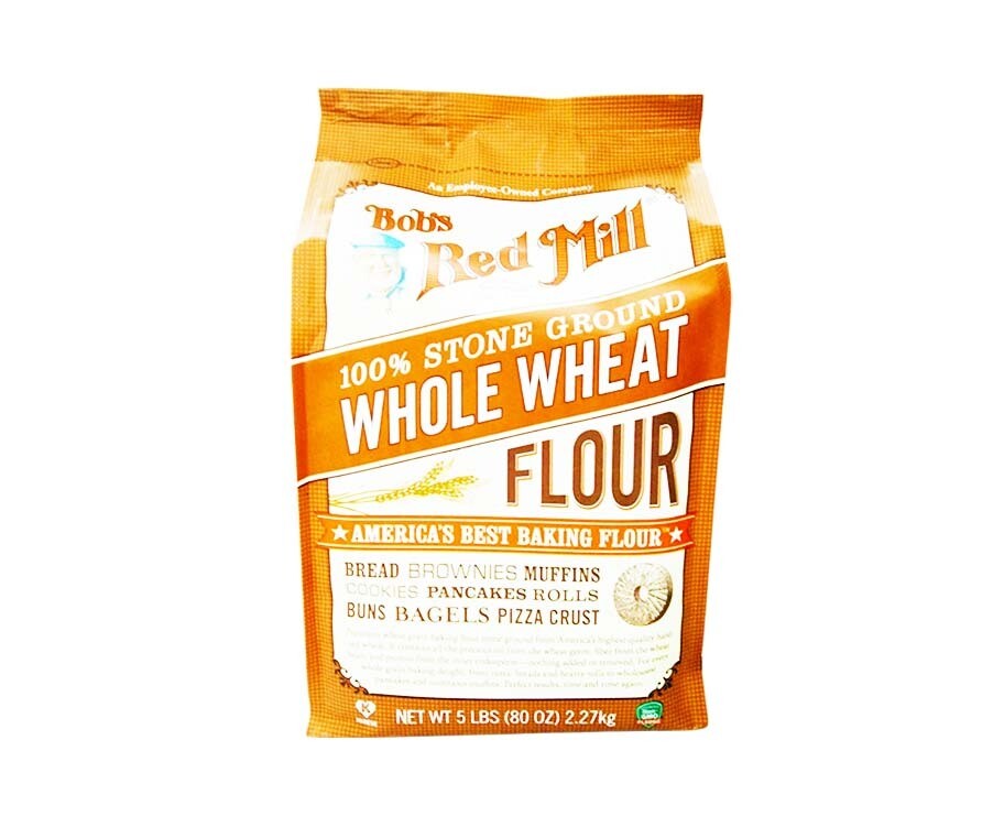 Bob&#39;s Red Mill 100% Stone Ground Whole Wheat Flour 2.27kg