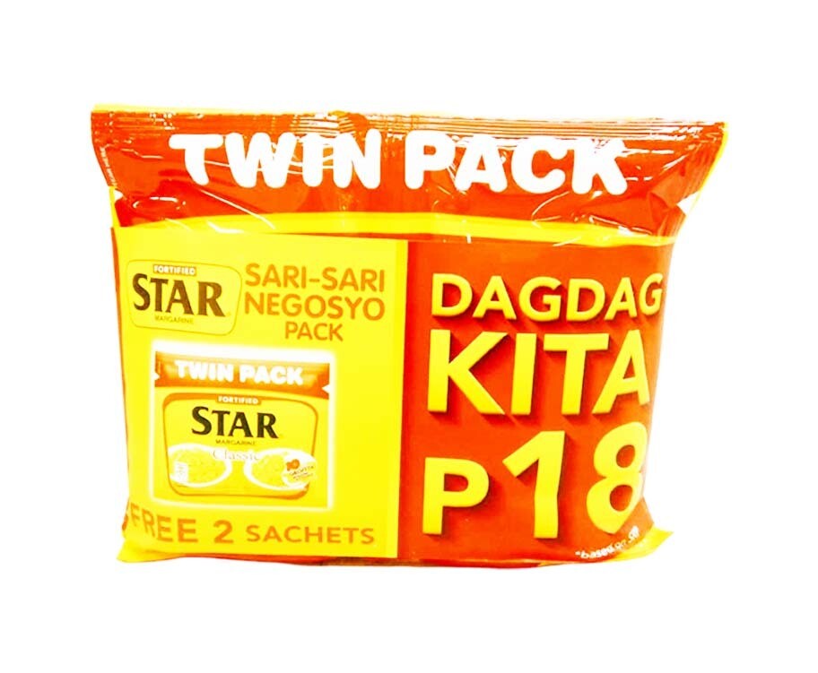 Star Margarine Classic Twin Pack (10+2 Packs x 30g)