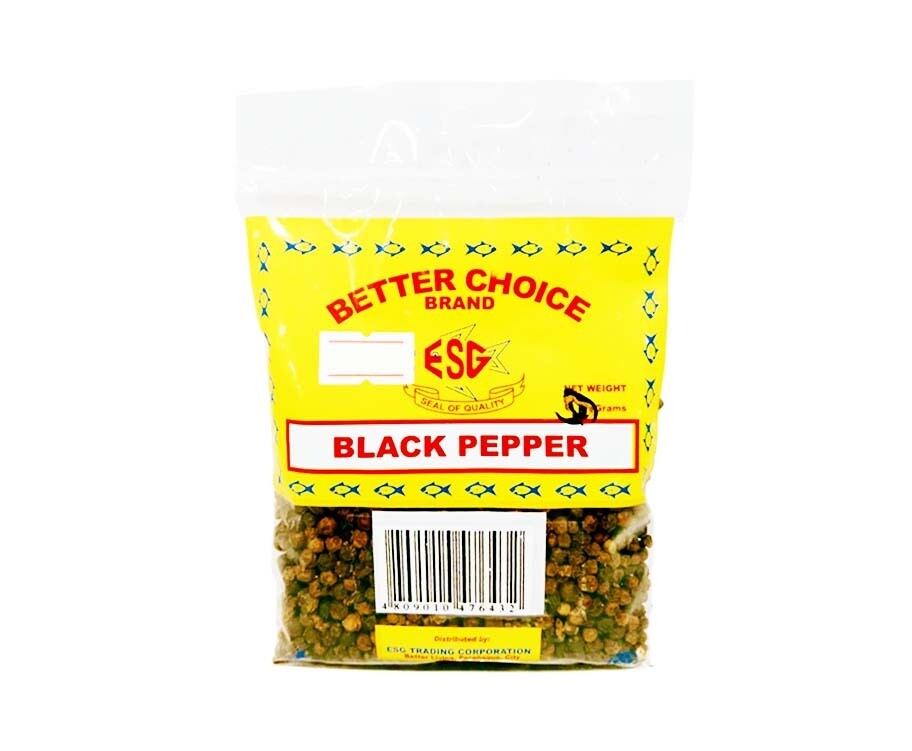 ESG Better Choice Brand Black Pepper Whole 50g