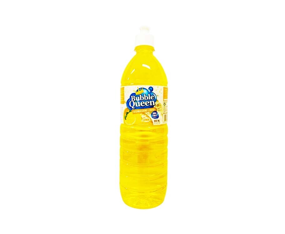 Bubble Queen Dishwashing Liquid Lemon 990mL