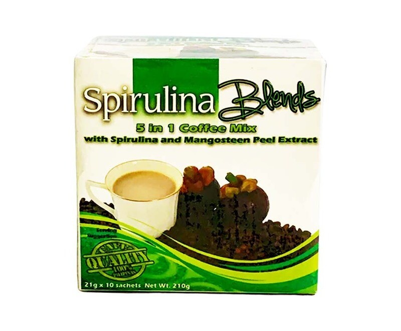 Spirulina Blends 5in1 Coffee Mix with Spirulina and Mangosteen Peel