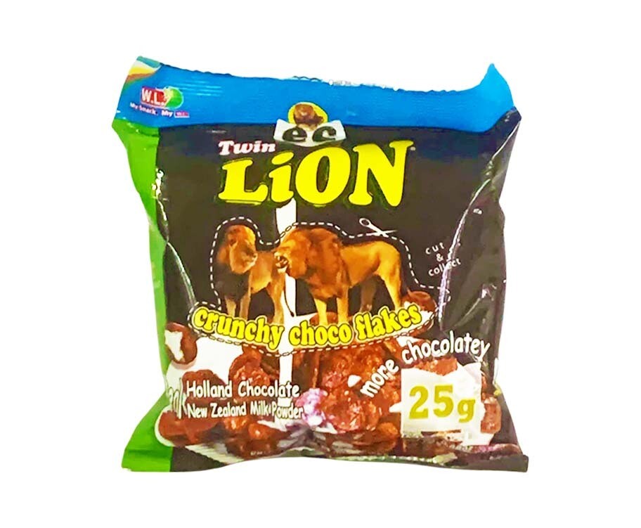 EC Twin Lion Crunchy Choco Flakes 25g