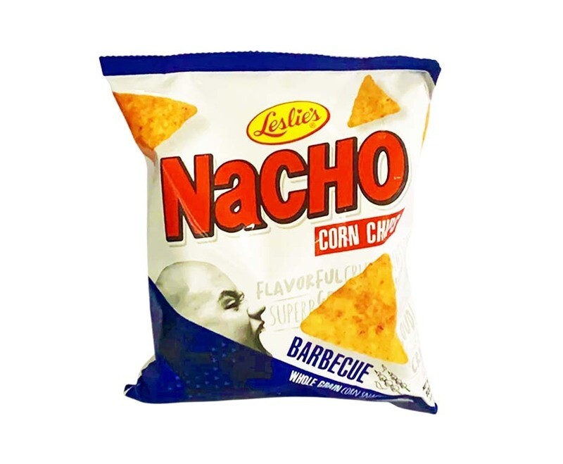 Leslie’s Nacho Corn Chips Barbecue Whole Grain Corn Snack 100g (3.53oz)