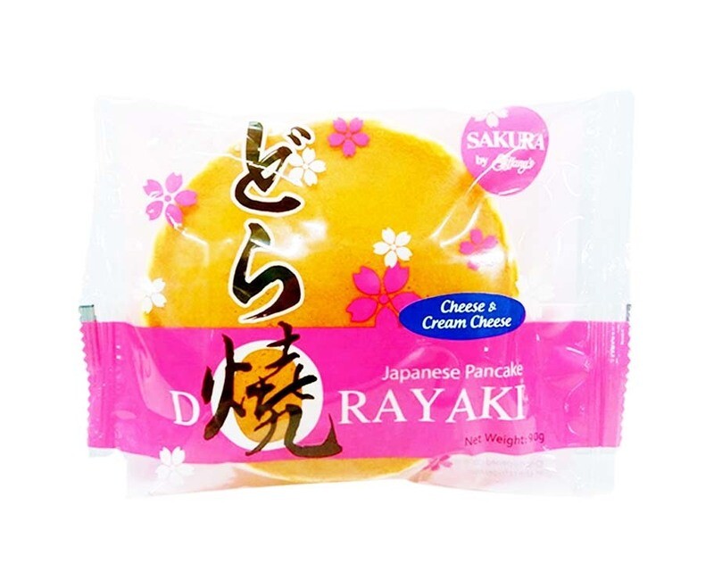 Sakura by Tiffany&#39;s Dorayaki Japanese Pancake Cheese &amp; Cream Cheese 90g