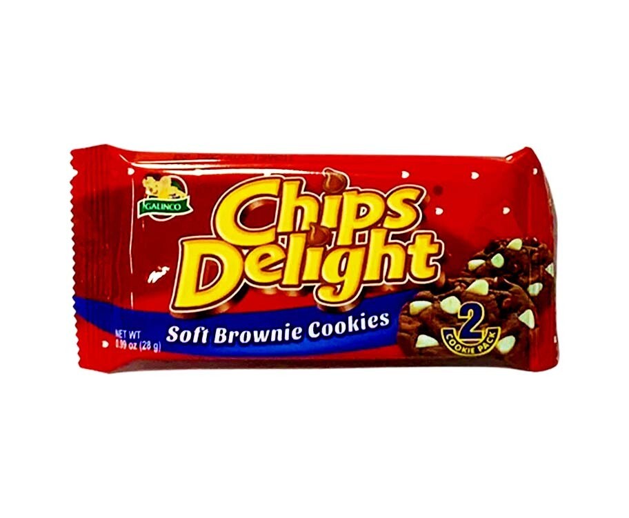 Galinco Chips Delight Soft Brownie Cookies 0.99oz (28g)