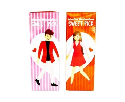 Valentine Marshmallow Sweet Pick (15 Packs x 7g)