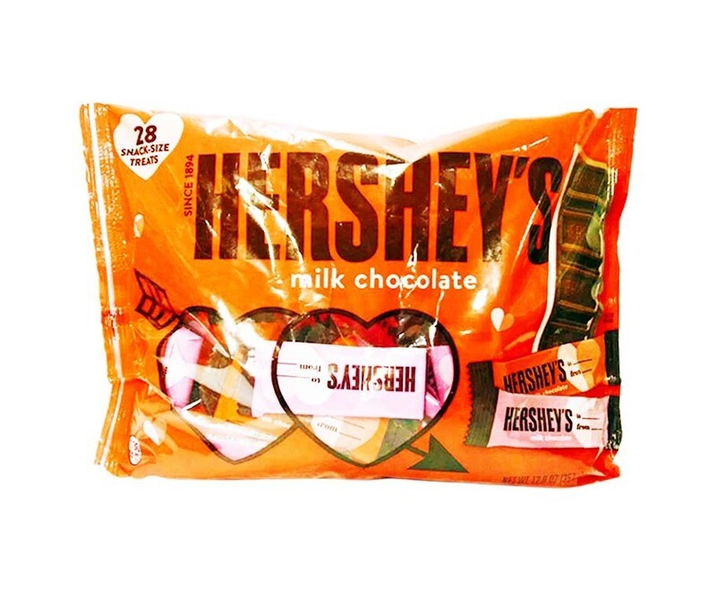 Hershey&#39;s Milk Chocolate 28 Snack-Size Treats 357g
