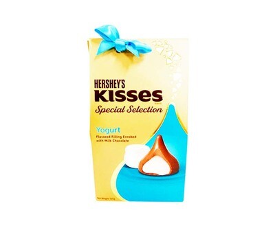 Hershey's Kisses Special Selection Yogurt Flavored Filling Enrobed with Milk Chocolate 135g