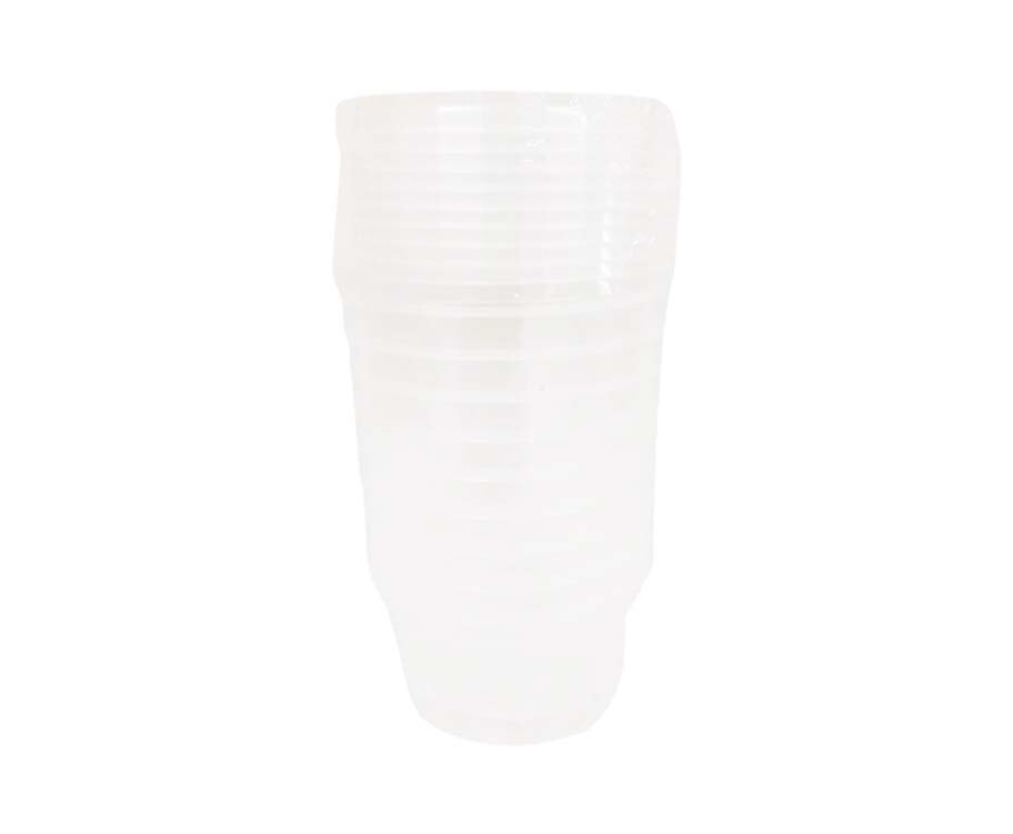 Edison LST Microwave Safe Containers Round 110mL 10 Pieces