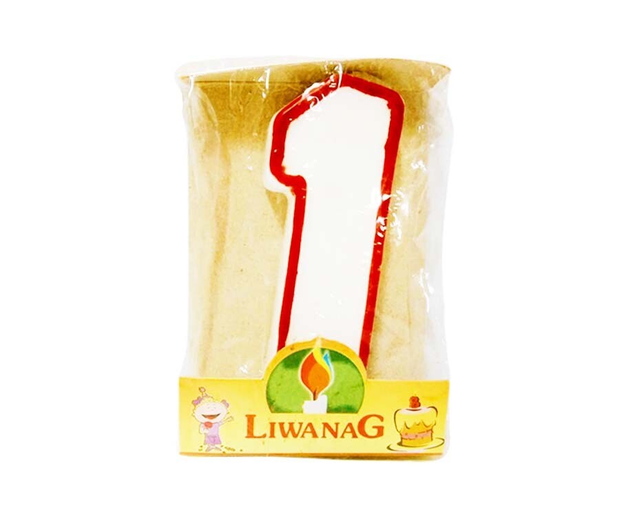 Liwanag Number Candle No. 1