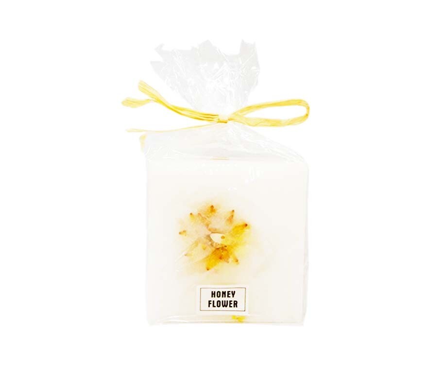 Edison Wax Candle Honey Flower 370g