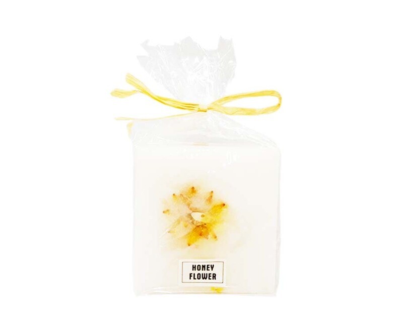 Edison Wax Candle Honey Flower 370g