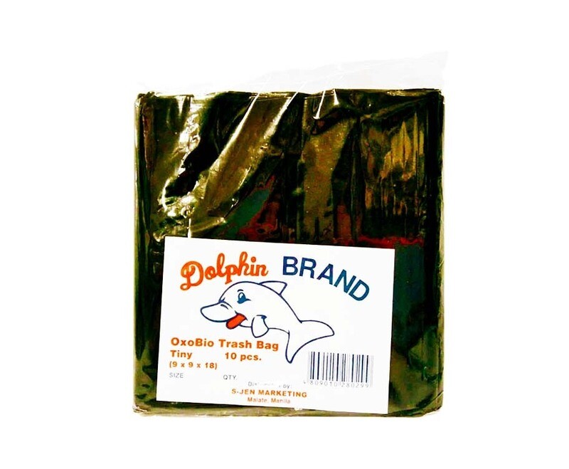 Dolphin Brand OxoBio Trash Bag Tiny (9x9x18) 10 Pieces