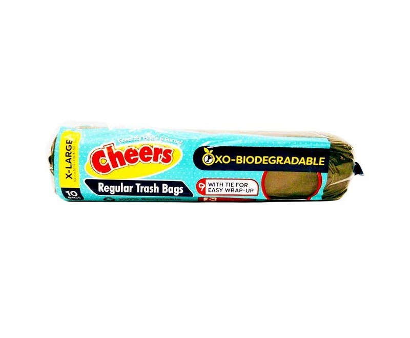 Cheers Trash Bags Black X-Large