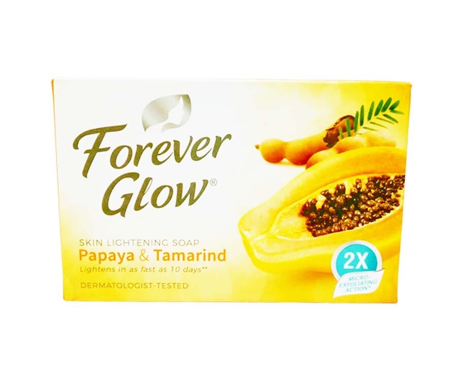 Forever Glow Skin Lightening Soap Papaya &amp; Tamarind 125g