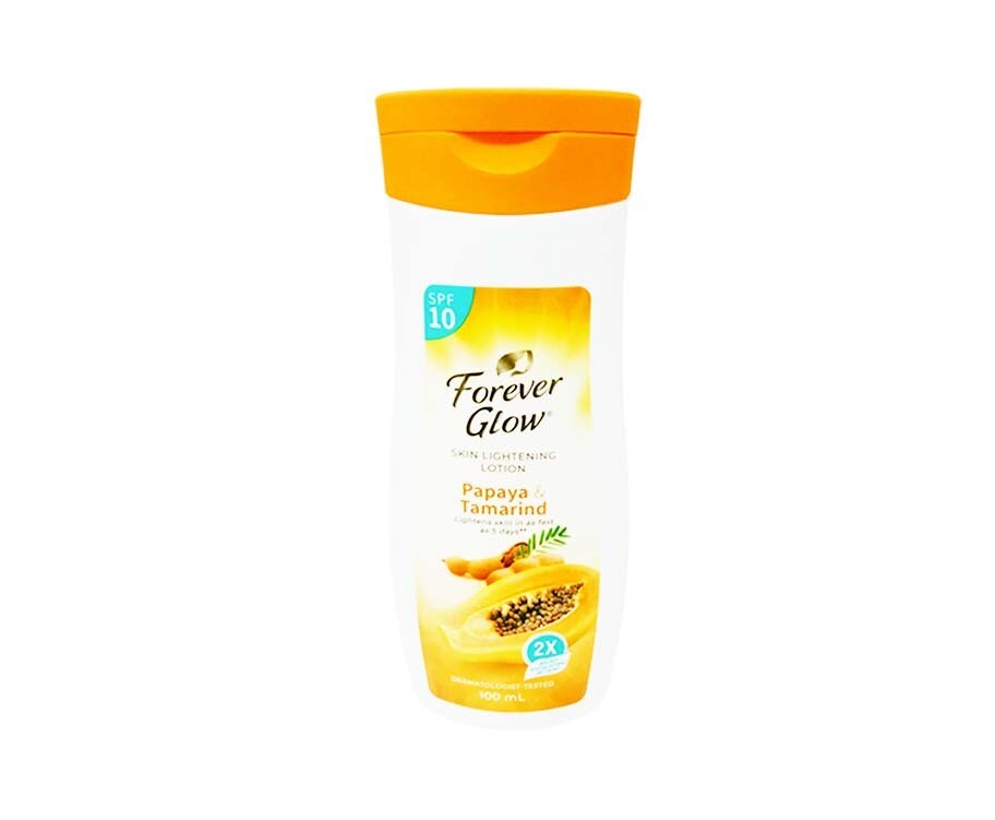 Forever Glow Skin Lightening Lotion Papaya &amp; Tamarind with SPF10 100mL