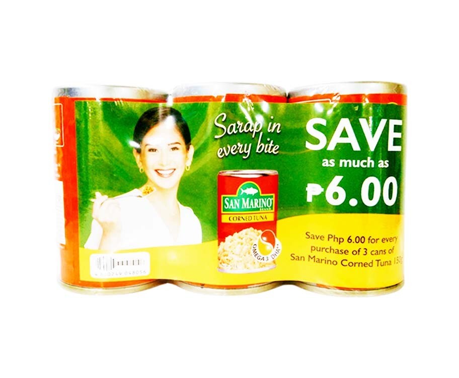 San Marino Corned Tuna (3 Packs x 150g)