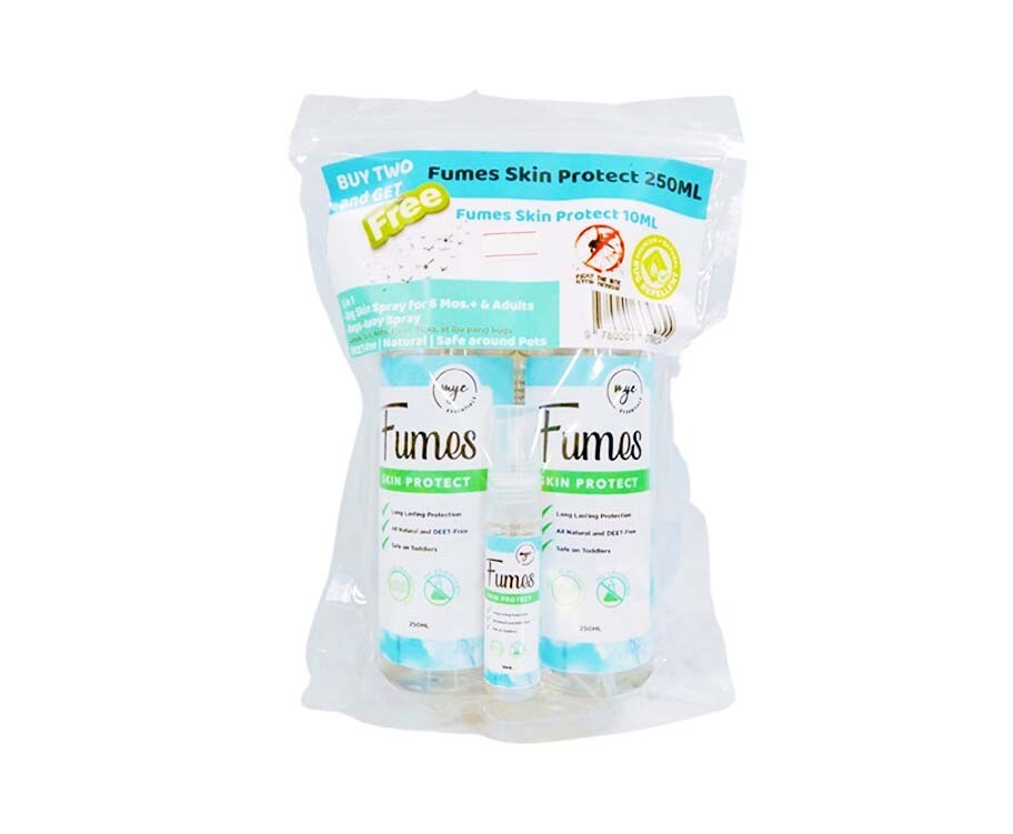 Fumes Skin Protect (2 Packs x 250mL) + Free Skin Protect 10mL