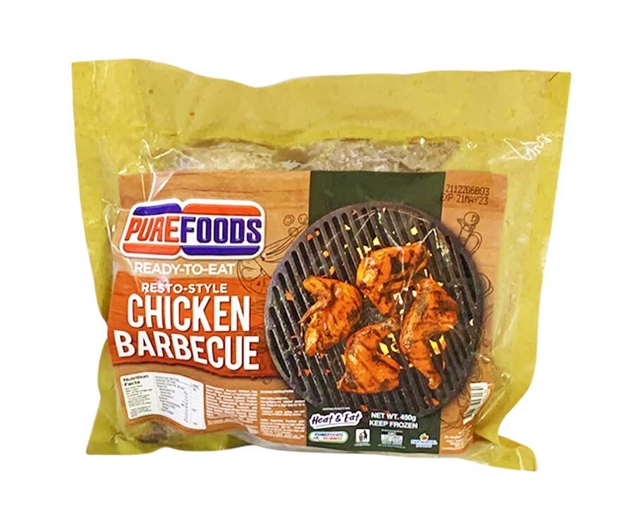 Purefoods Ready-To-Eat Resto-Style Chicken Barbecue 450g