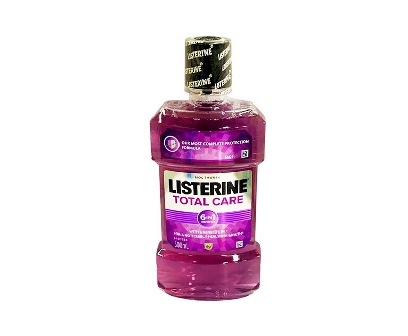 Listerine Total Care 6in1 Benefits Mouthwash 500mL