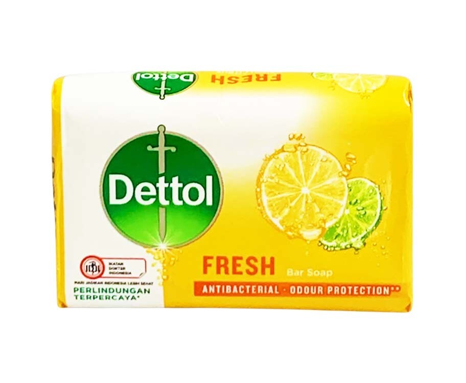 Dettol Fresh Antibacterial Bar Soap 100g