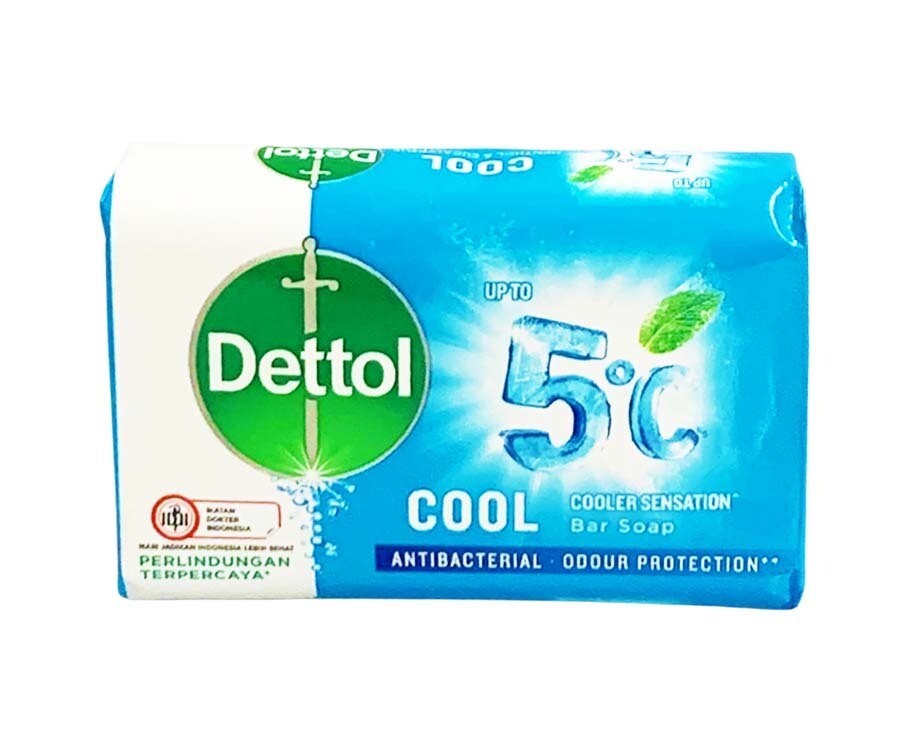 Dettol Cool Antibacterial Bar Soap 100g