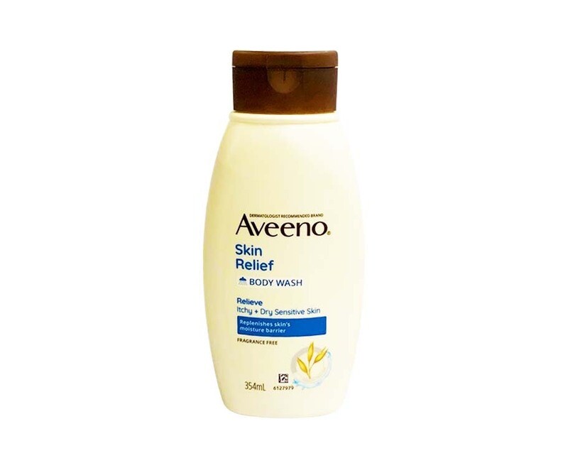Aveeno Skin Relief Body Wash Relieve Itchy + Dry Sensitive Skin 354mL