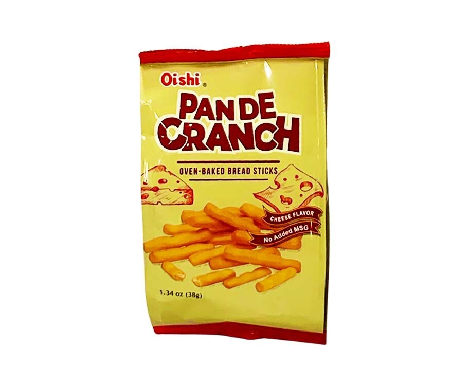Oishi Pan de Cranch Oven-Baked Bread Sticks Cheese Flavor 38g