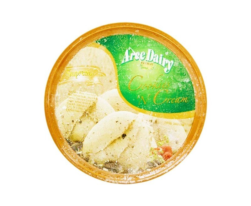 Arce Dairy Ice Cream Supreme Cookies &#39;N Cream 1.5L