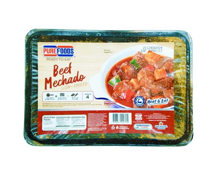Purefoods Ready-To-Eat Beef Mechado Slow-Cooked 450g
