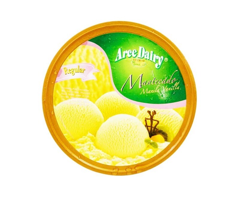 Arce Dairy Ice Cream Regular Mantecado Manila Vanilla 1.5L