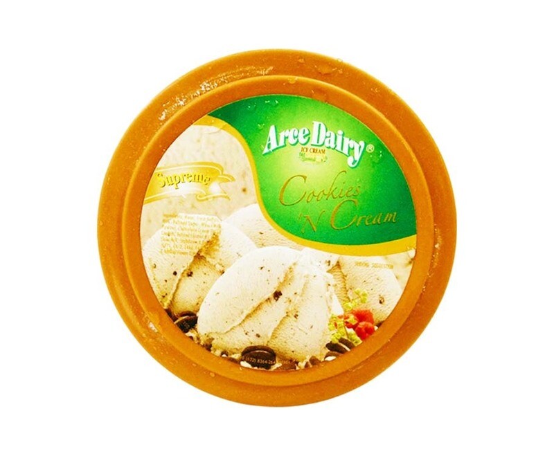 Arce Dairy Ice Cream Supreme Cookies &#39;N Cream 425mL