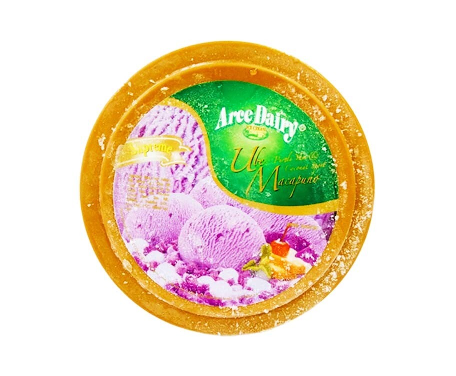 Arce Dairy Ice Cream Supreme Ube Macapuno 425mL
