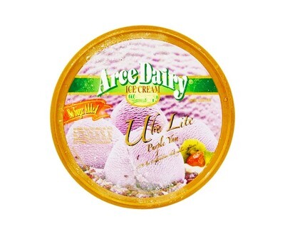 Arce Dairy Ice Cream No Sugar Added Ube Lite Purple Yam 1.5L