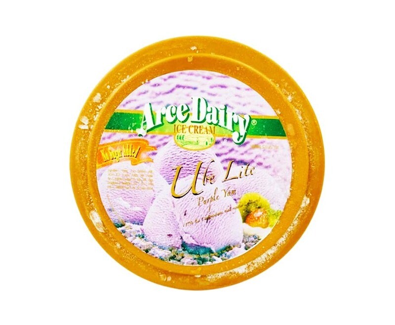 Arce Dairy Ice Cream No Sugar Added Ube Lite Purple Yam 425mL