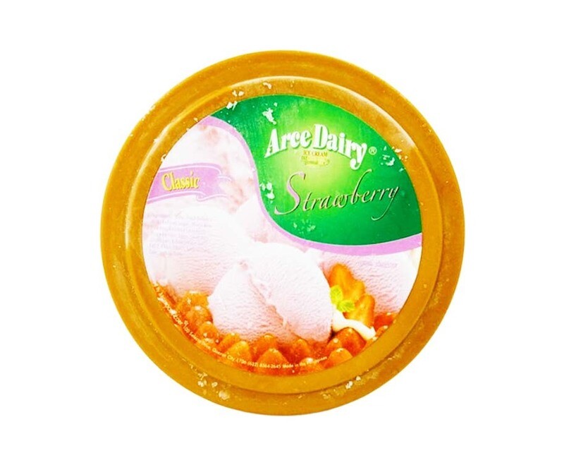 Arce Dairy Ice Cream Classic Strawberry 425mL