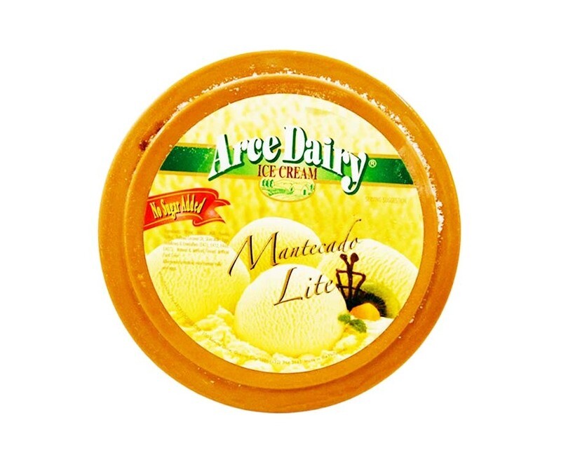 Arce Dairy Ice Cream No Sugar Added Mantecado Lite 425mL