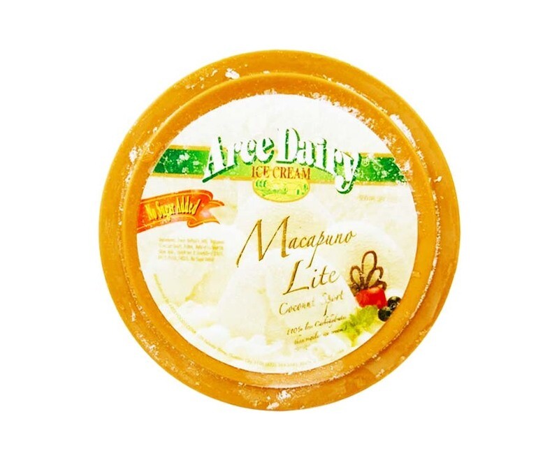 Arce Dairy Ice Cream No Sugar Added Macapuno Lite 425mL