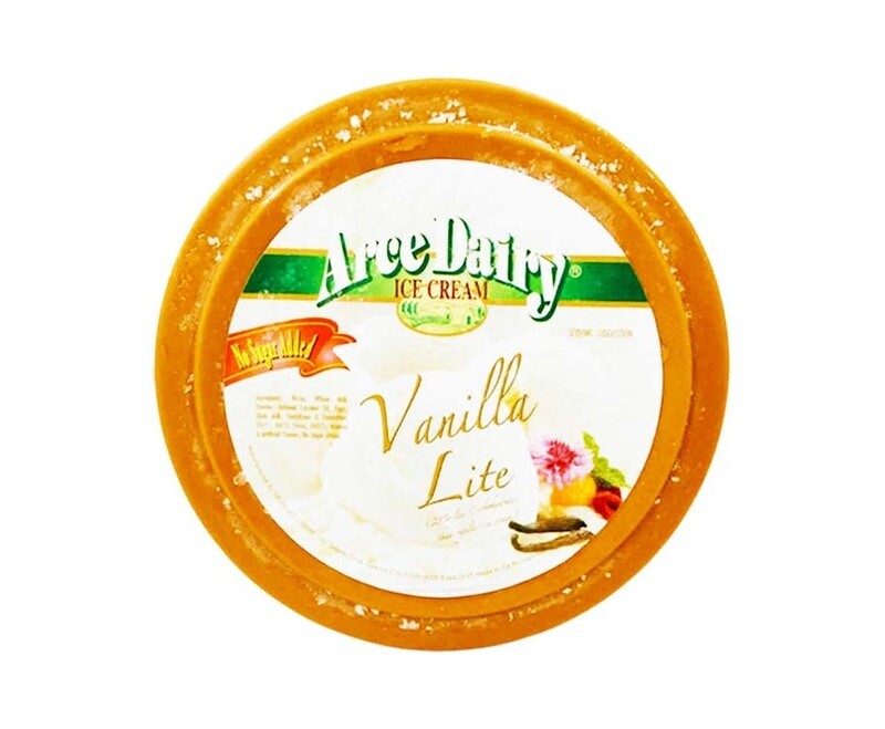 Arce Dairy Ice Cream No Sugar Added Vanilla Lite 425mL