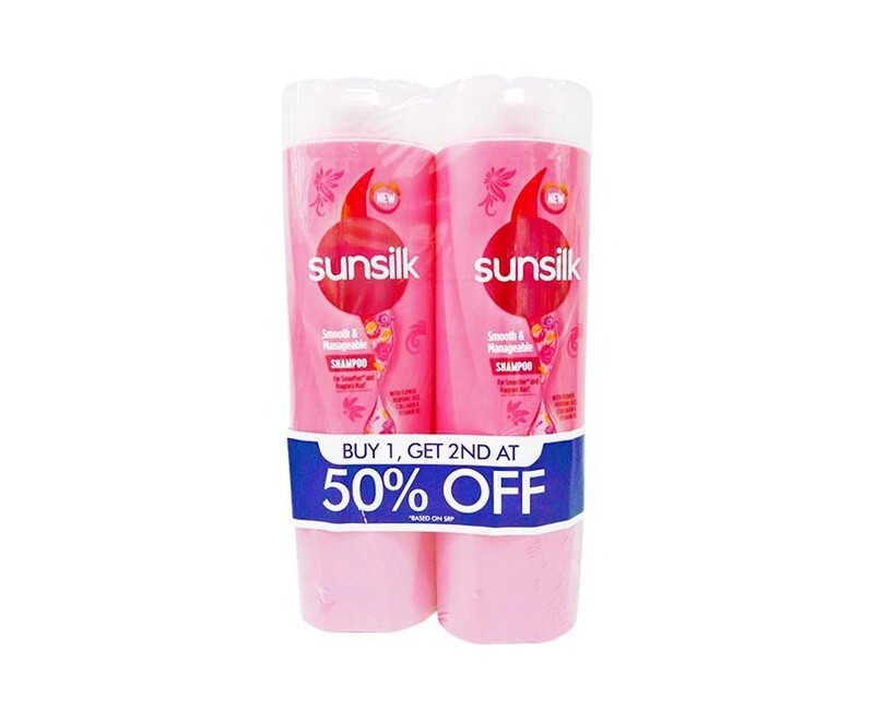 Sunsilk Smooth &amp; Manageable Shampoo (2 Packs x 350mL)